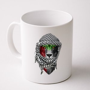 Free Palestine Palestinian Lion Funny Gift Coffee Mug