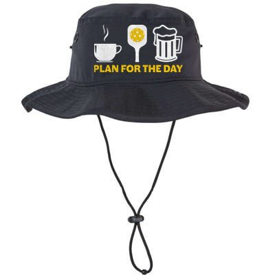 Funny Pickleball Plan For The Day Pickleball Paddle Bucket Hat
