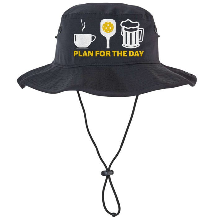 Funny Pickleball Plan For The Day Pickleball Paddle Bucket Hat