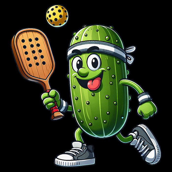 Funny Pickleball Player Paddleball Lover Button