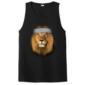 Free Palestine Palestinian Lion Cute Gift PosiCharge Competitor Tank