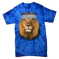 Free Palestine Palestinian Lion Cute Gift Tie-Dye T-Shirt