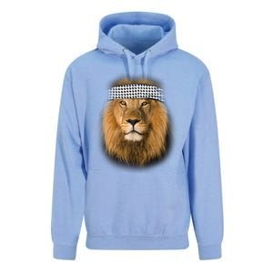 Free Palestine Palestinian Lion Cute Gift Unisex Surf Hoodie