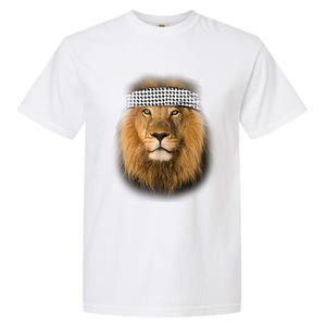 Free Palestine Palestinian Lion Cute Gift Garment-Dyed Heavyweight T-Shirt