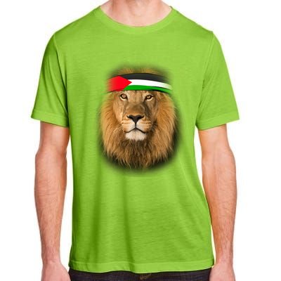 Free Palestine Palestinian Lion Gift Adult ChromaSoft Performance T-Shirt