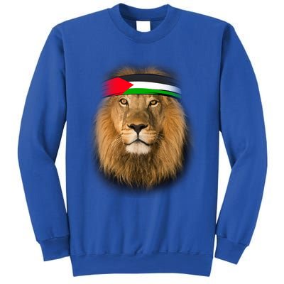 Free Palestine Palestinian Lion Gift Sweatshirt