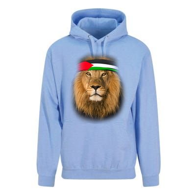 Free Palestine Palestinian Lion Gift Unisex Surf Hoodie