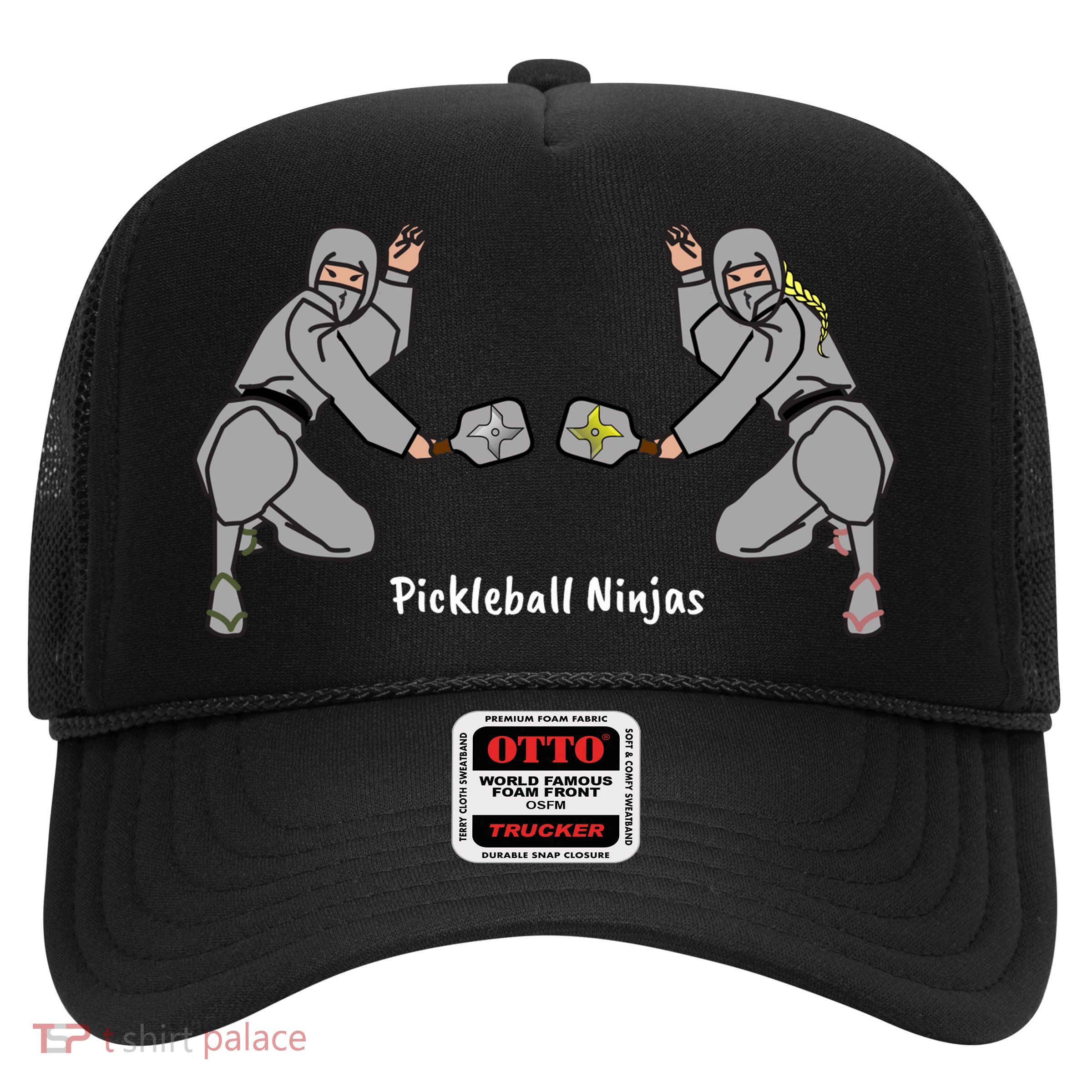 Fun Pickleball, Pickleball Ninja, Mixed Doubles, Pickleball For Life Trucker Hat