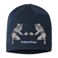 Fun Pickleball, Pickleball Ninja, Mixed Doubles, Pickleball For Life Sustainable Beanie