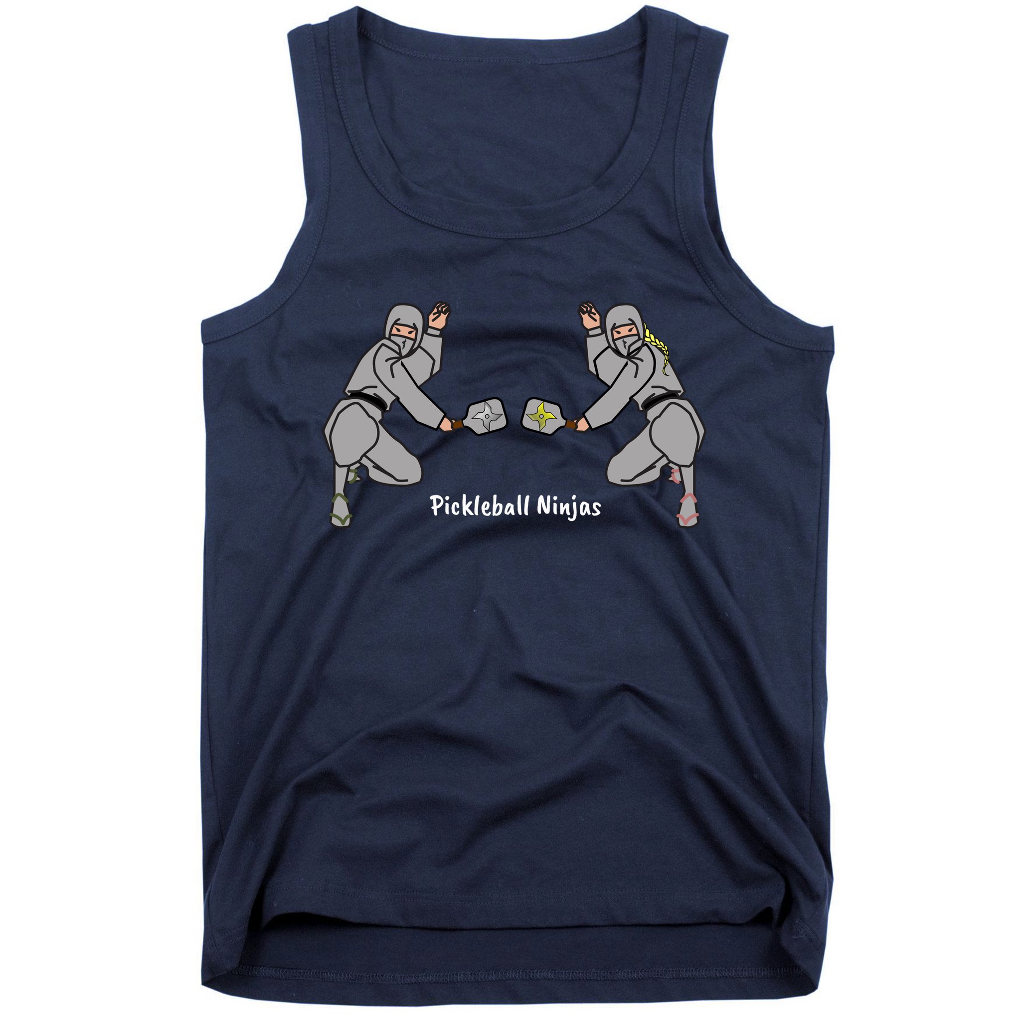 Fun Pickleball, Pickleball Ninja, Mixed Doubles, Pickleball For Life Tank Top