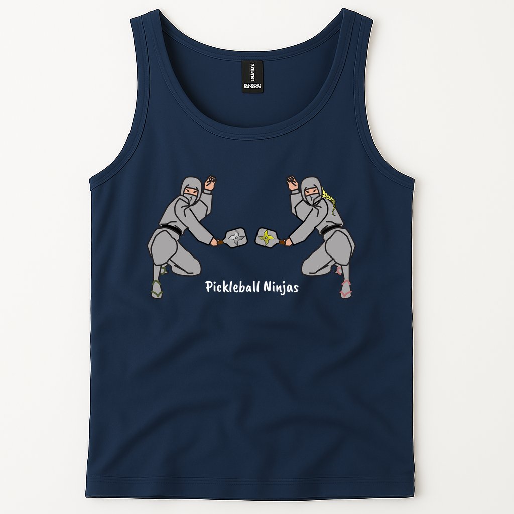 Fun Pickleball, Pickleball Ninja, Mixed Doubles, Pickleball For Life Tank Top