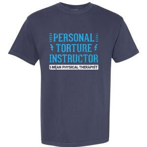 Funny PT Physical Therapist Gift Therapy Month Garment-Dyed Heavyweight T-Shirt