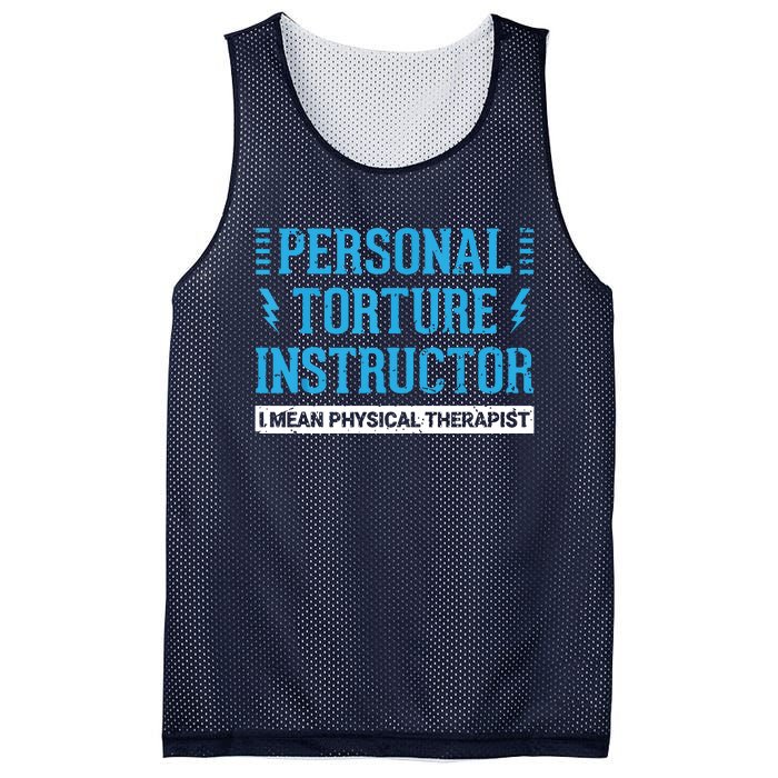 Funny PT Physical Therapist Gift Therapy Month Mesh Reversible Basketball Jersey Tank