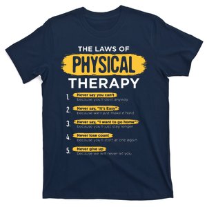 Funny PT Physical Therapy Gift Therapist Month T-Shirt