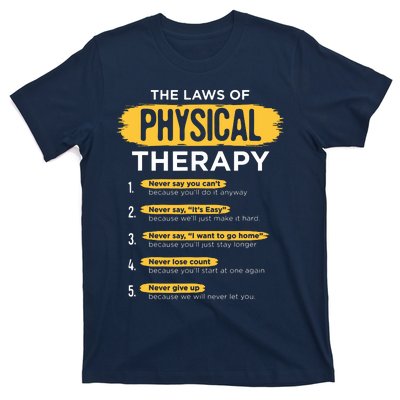 Funny PT Physical Therapy Gift Therapist Month T-Shirt