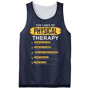 Funny PT Physical Therapy Gift Therapist Month Mesh Reversible Basketball Jersey Tank