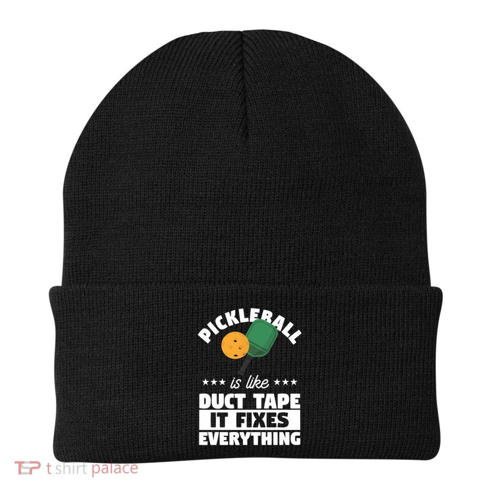 Funny Pickleball Paddle Sports Gift Pickleball Player Funny Gift Beanie