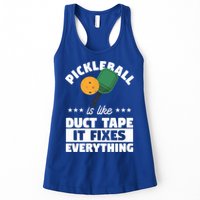 Funny Pickleball Paddle Sports Gift Pickleball Player Funny Gift Womens Tank Top