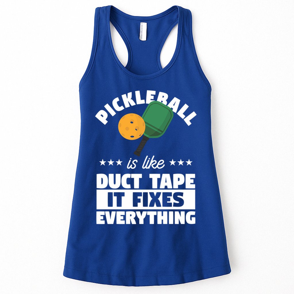 Funny Pickleball Paddle Sports Gift Pickleball Player Funny Gift Womens Tank Top
