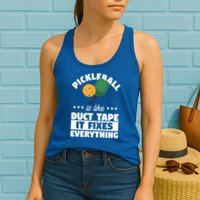 Funny Pickleball Paddle Sports Gift Pickleball Player Funny Gift Womens Tank Top