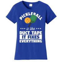 Funny Pickleball Paddle Sports Gift Pickleball Player Funny Gift Women's T-Shirt