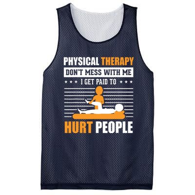 Funny PT Physical Therapy Gift Therapist Month Mesh Reversible Basketball Jersey Tank