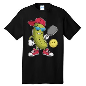 Funny Pickleball Player Paddleball Lover Pickleball Humor Tall T-Shirt