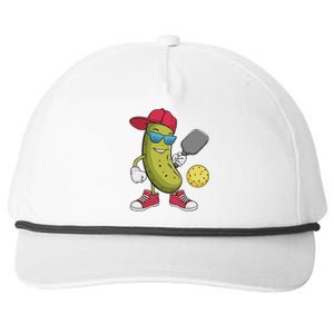 Funny Pickleball Player Paddleball Lover Pickleball Humor Snapback Five-Panel Rope Hat