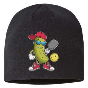 Funny Pickleball Player Paddleball Lover Pickleball Humor Sustainable Beanie