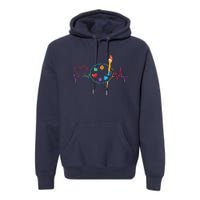 Funny Paint Palette Brush Artist Painter Gift Premium Hoodie