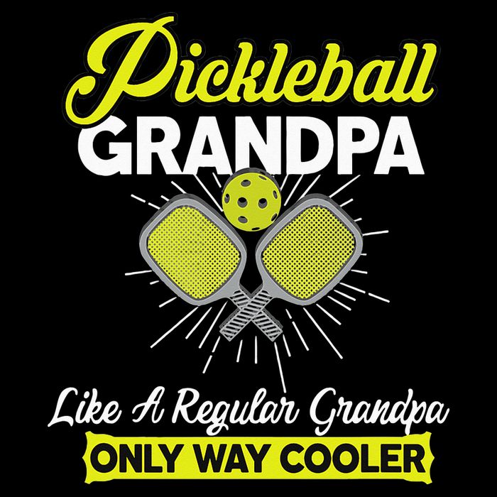 funny Player Pickle Ball Pickleball Grandpa Cooling Performance Crew T-Shirt
