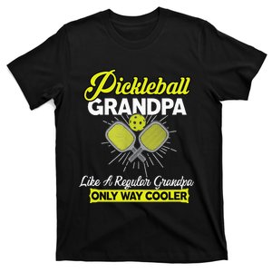 funny Player Pickle Ball Pickleball Grandpa T-Shirt