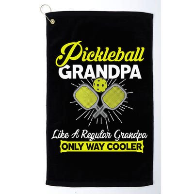 funny Player Pickle Ball Pickleball Grandpa Golf Towel