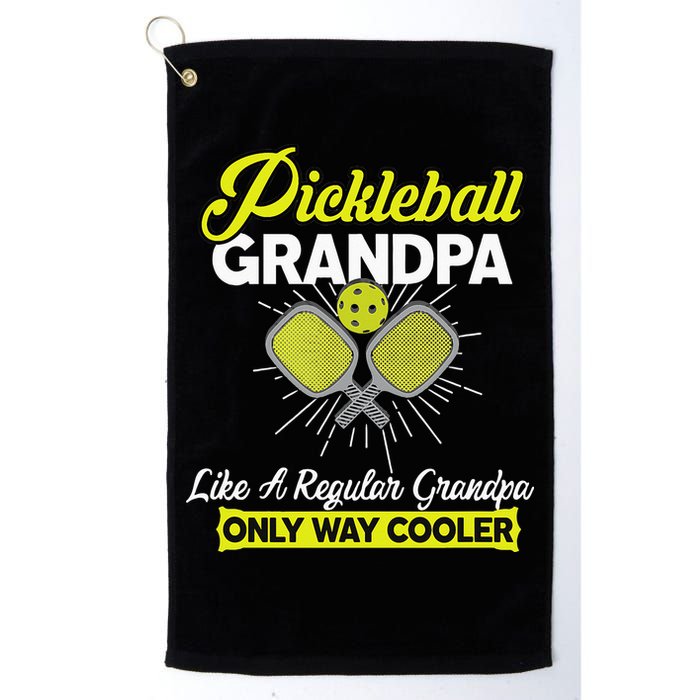 funny Player Pickle Ball Pickleball Grandpa Golf Towel