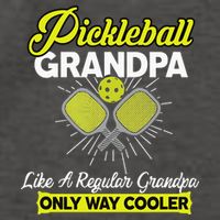 funny Player Pickle Ball Pickleball Grandpa Vector Backpack