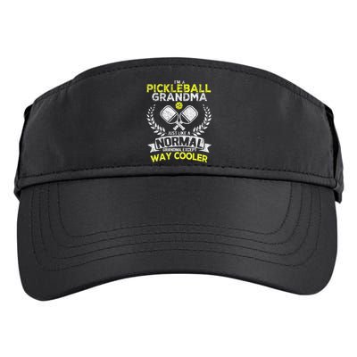 Funny Pickleball Paddle Pickleball Grandma Retro Adult Drive Performance Visor