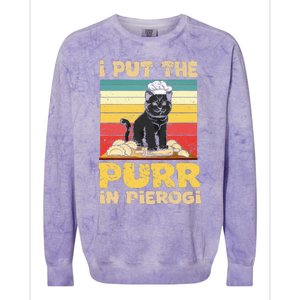 Funny polish pierogi Colorblast Crewneck Sweatshirt