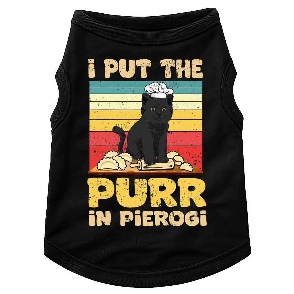 Funny polish pierogi Doggie Tank