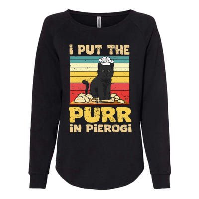 Funny polish pierogi Womens California Wash Sweatshirt