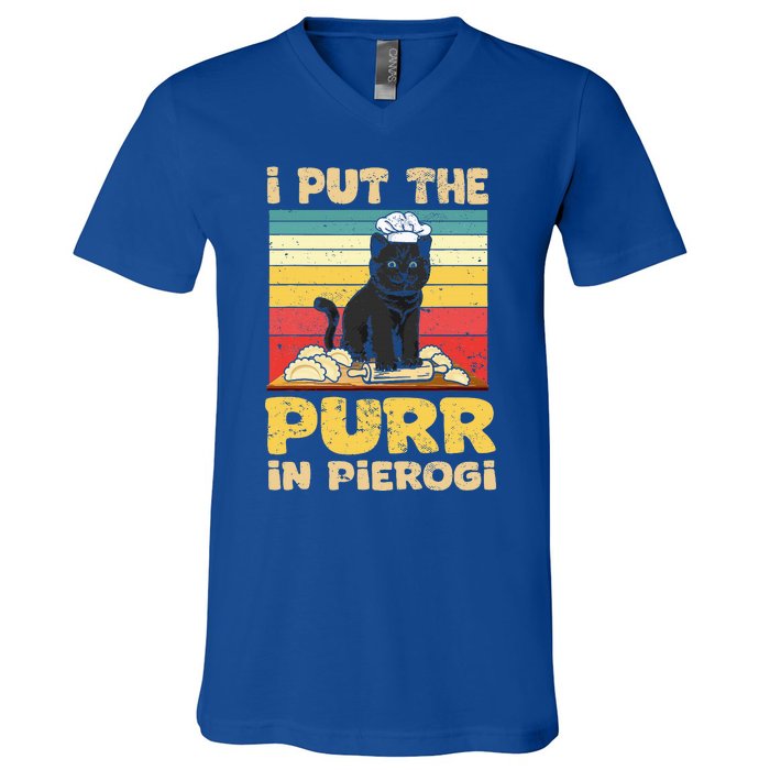 Funny polish pierogi V-Neck T-Shirt