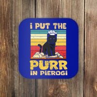 Funny polish pierogi Coaster