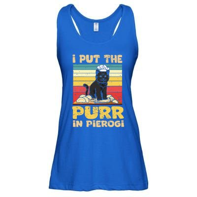 Funny polish pierogi Ladies Essential Flowy Tank