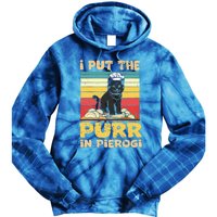 Funny polish pierogi Tie Dye Hoodie