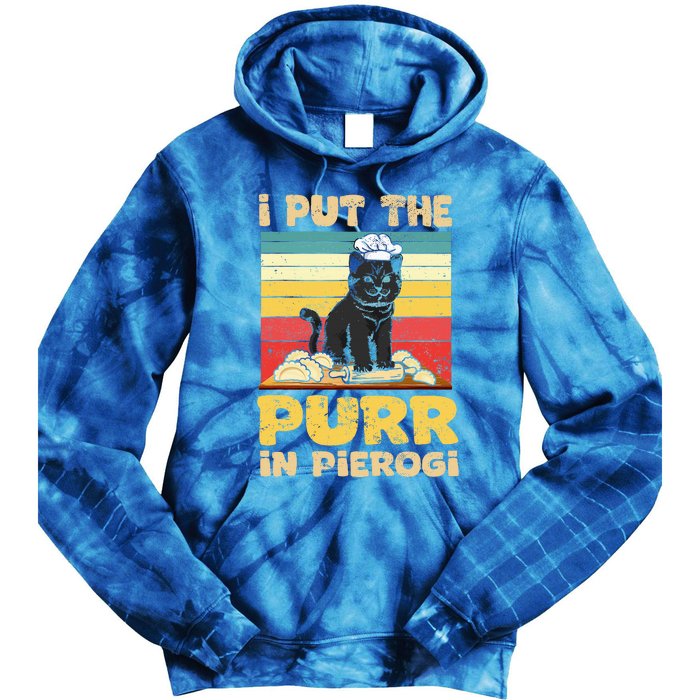 Funny polish pierogi Tie Dye Hoodie