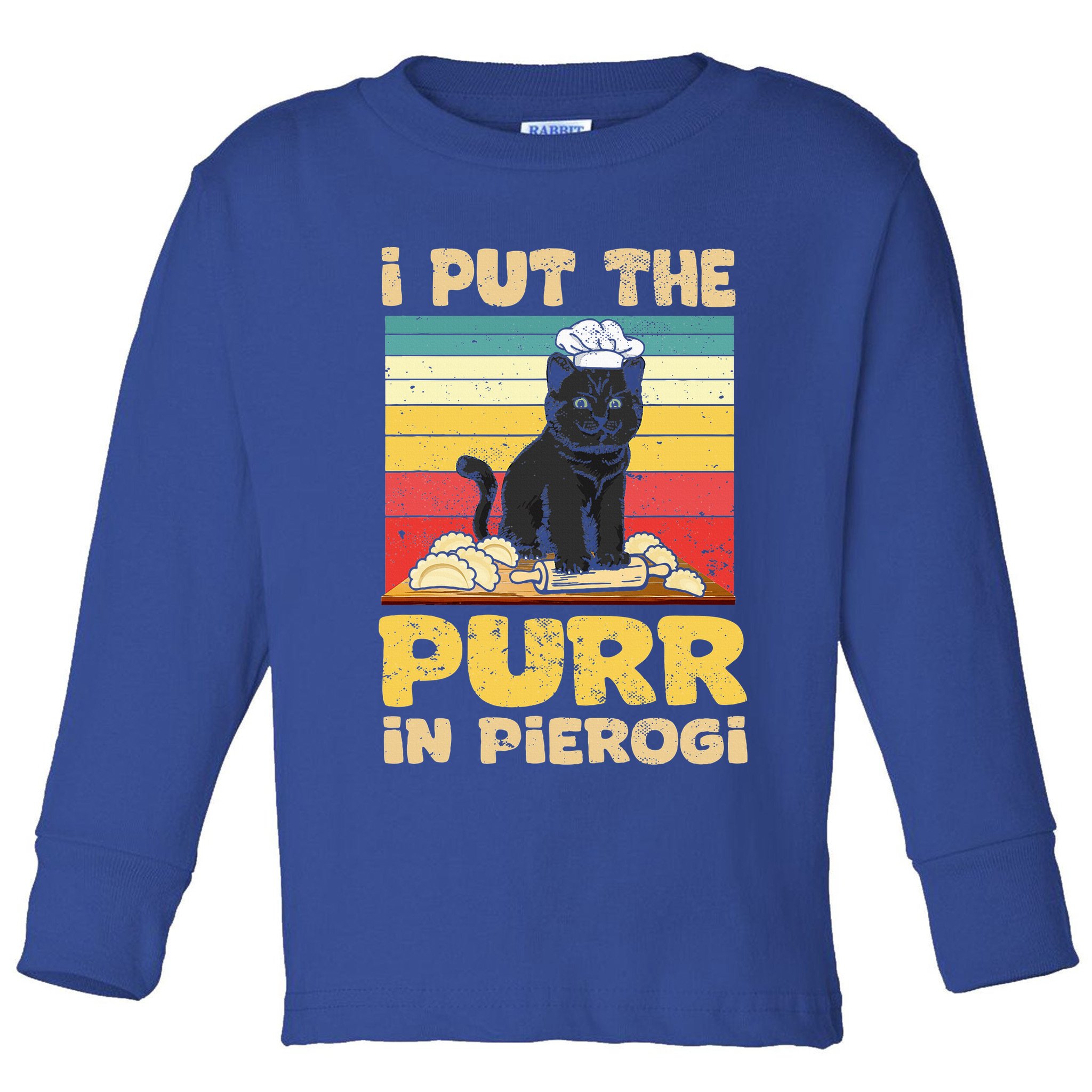 Funny polish pierogi Toddler Long Sleeve Shirt