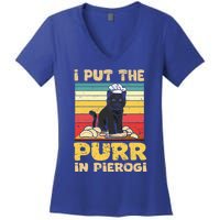 Funny polish pierogi Women's V-Neck T-Shirt