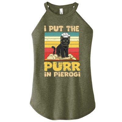 Funny polish pierogi Women's Perfect Tri Rocker Tank