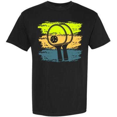 Funny Pickleball Player Paddleball Lover Garment-Dyed Heavyweight T-Shirt