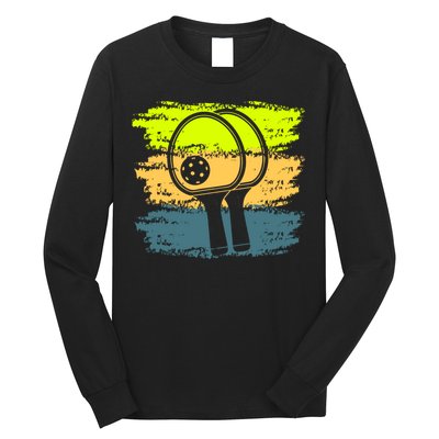 Funny Pickleball Player Paddleball Lover Long Sleeve Shirt
