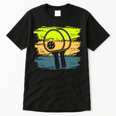 Funny Pickleball Player Paddleball Lover Tall T-Shirt